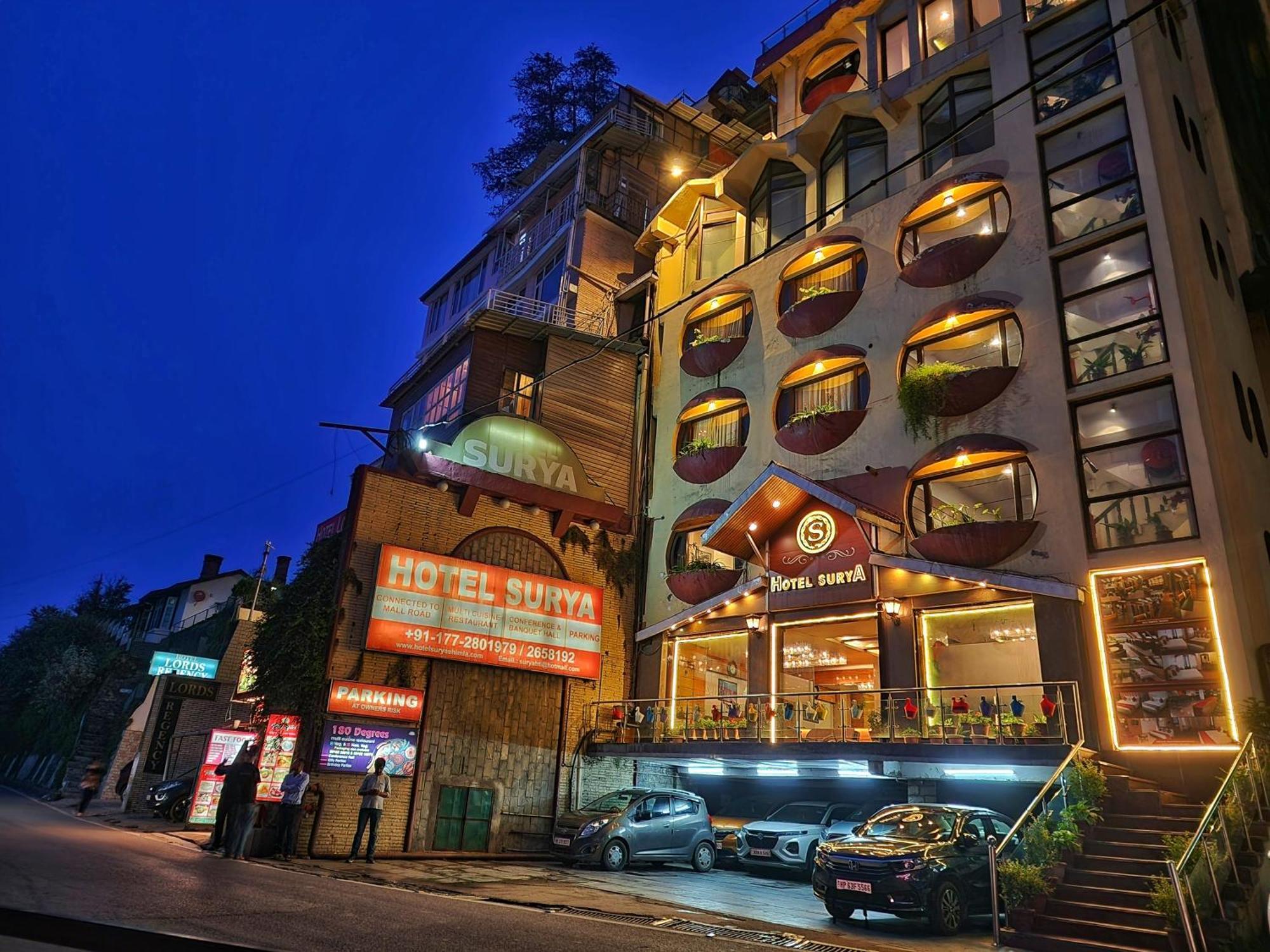 Hotel Surya Shimla Eksteriør bilde
