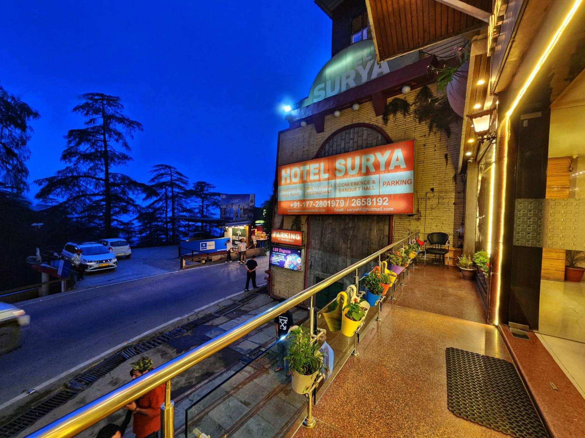 Hotel Surya Shimla Eksteriør bilde